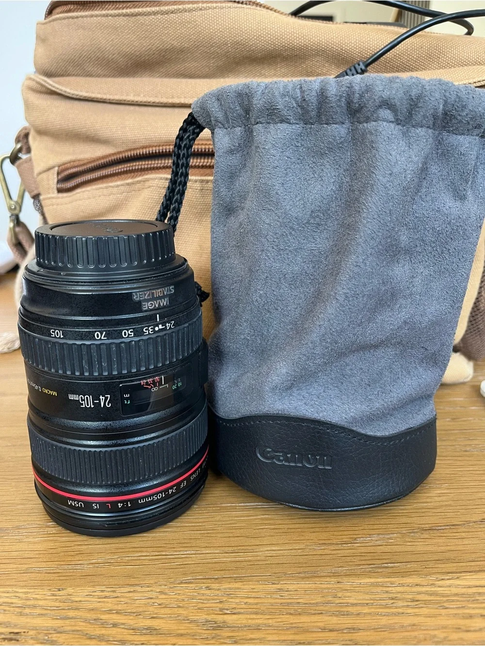 Canon 5D Mark II with 24-105mm L Lens